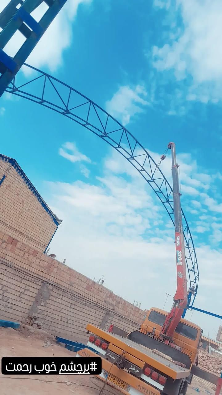 جرثقیل خاور و نیسان ۳تن ۵تن ۷تن|خدمات حمل و نقل|تبریز, |دیوار