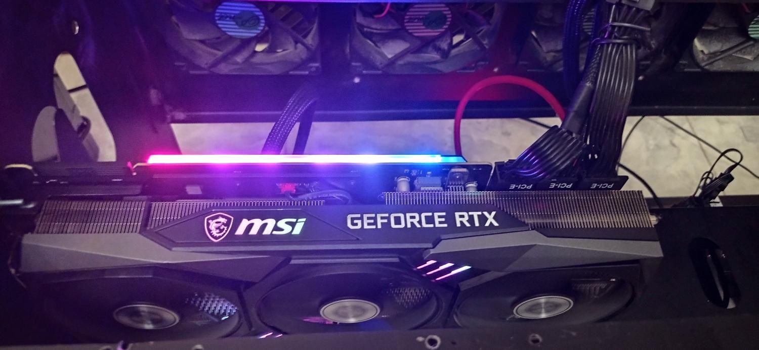 MSI RTX 3090  ( 24 Gigabyte ) trioo  مشابه نو پلمپ|قطعات و لوازم جانبی رایانه|سنندج, |دیوار