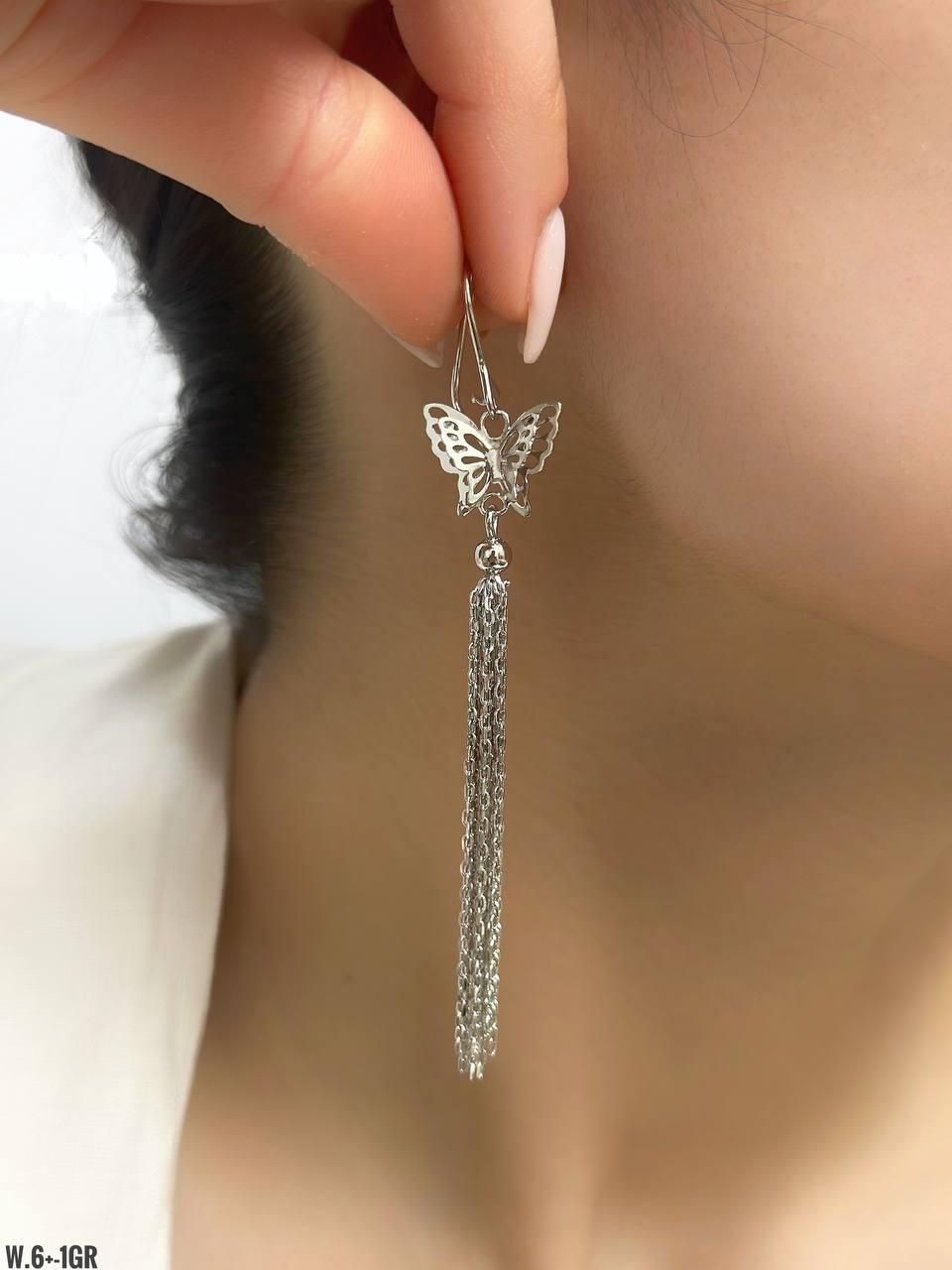 گوشواره تراش نقره آبکاری نانو طلا کد 07849|بدلیجات|تبریز, |دیوار