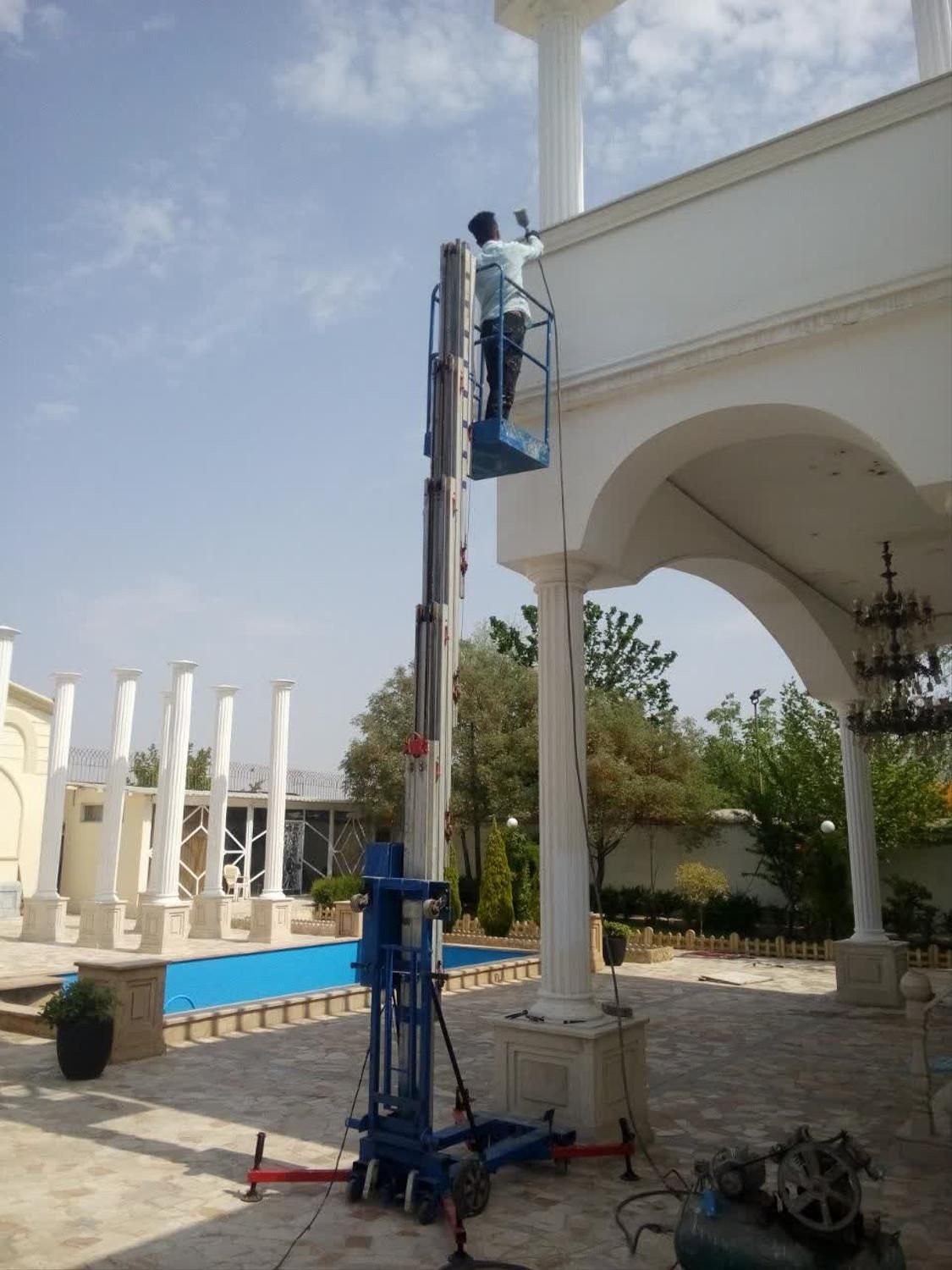 اجاره بالابر نفربر کرایه بالابر خرید و فروش|خدمات پیشه و مهارت|مشهد, عبادی|دیوار