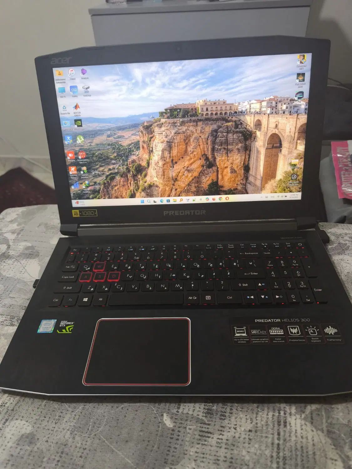 لپتاپ گیمینگ Acer Predator Helios 300|رایانه همراه|تهران, گلستان (شهرک راه آهن)|دیوار