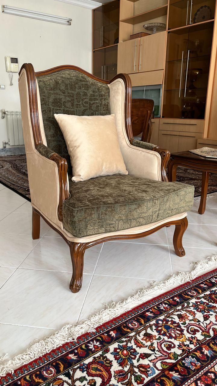 مبل کلاسیک تمام راش|مبلمان خانگی و میز عسلی|گلپایگان, |دیوار