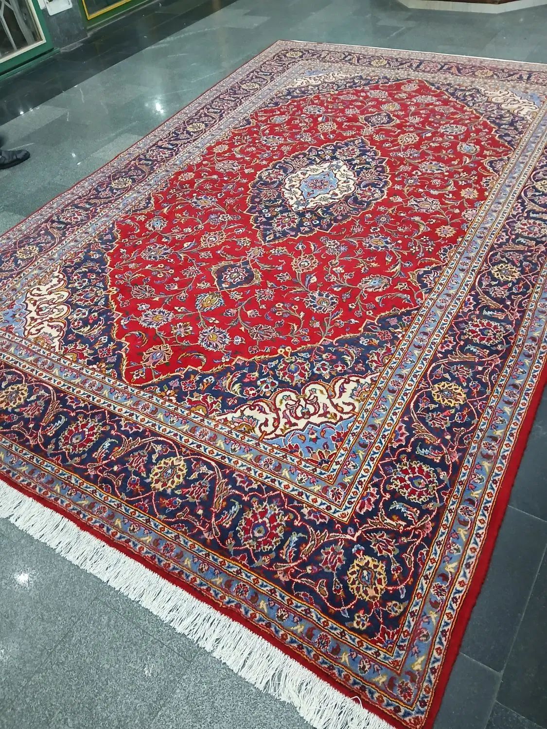 ۹ متری کاشان دست بافت گوشتدار|فرش|تهران, ستارخان|دیوار