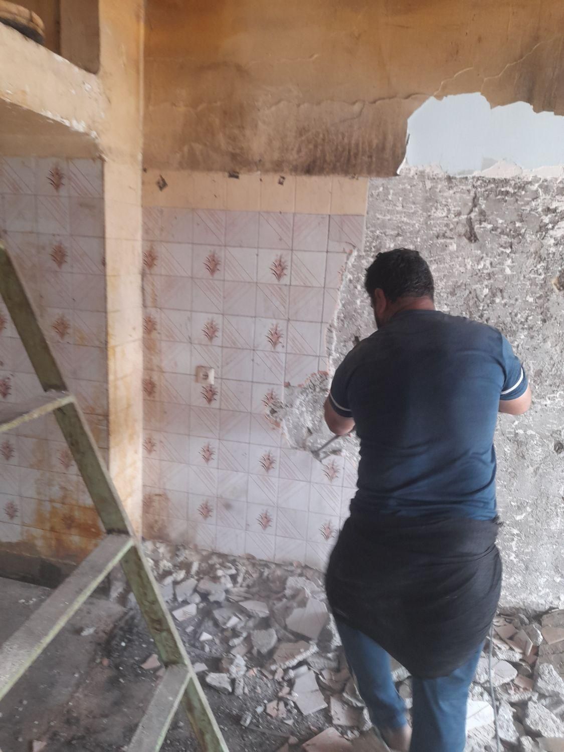 تخریب ساختمان|خدمات پیشه و مهارت|دزفول, |دیوار