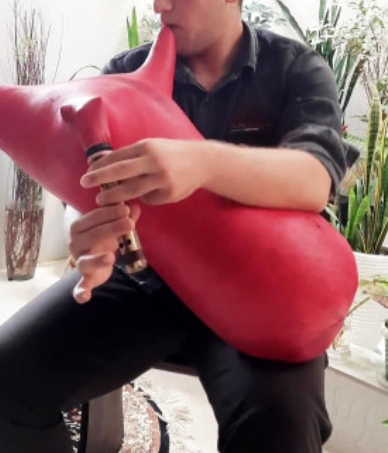 آموزش نی انبان ، نی همبون ، مبتدی تا حرفه ای|خدمات آموزشی|اصفهان, تخت فولاد|دیوار