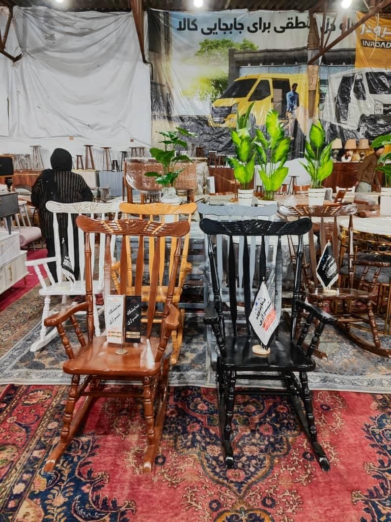 صندلی راک عقابی چوب توسکا همه رنگی|صندلی و نیمکت|شیراز, وزیرآباد|دیوار