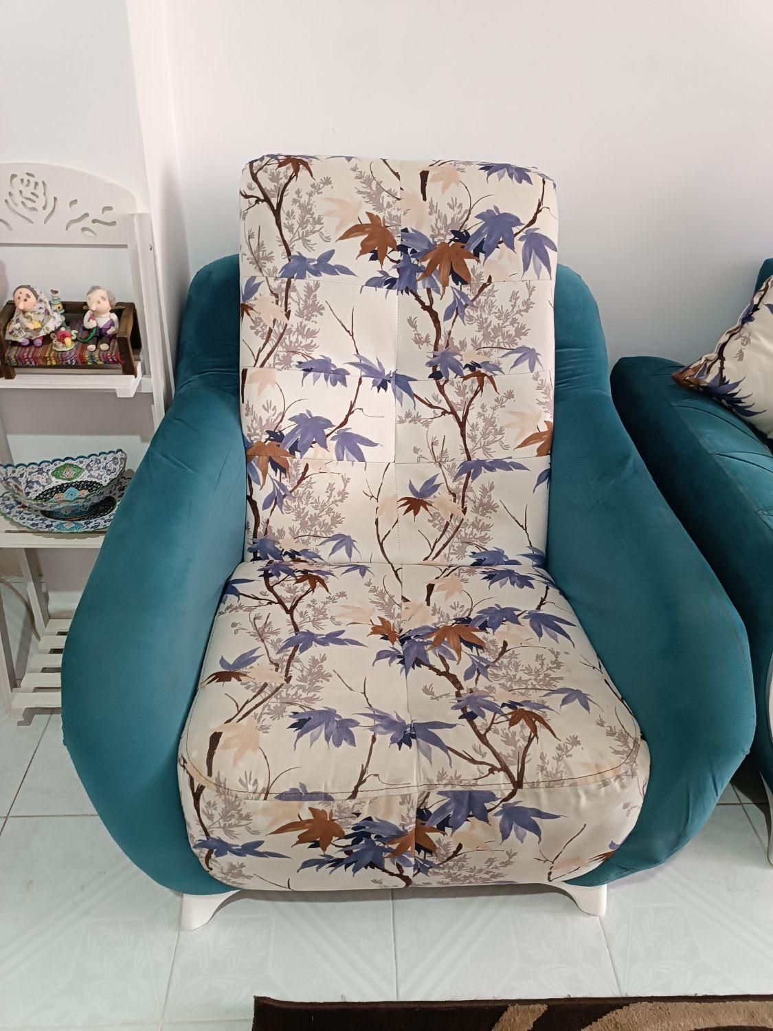 مبل 7نفره کارکرد بدون میز عسلی|مبلمان خانگی و میز عسلی|آبیک, |دیوار