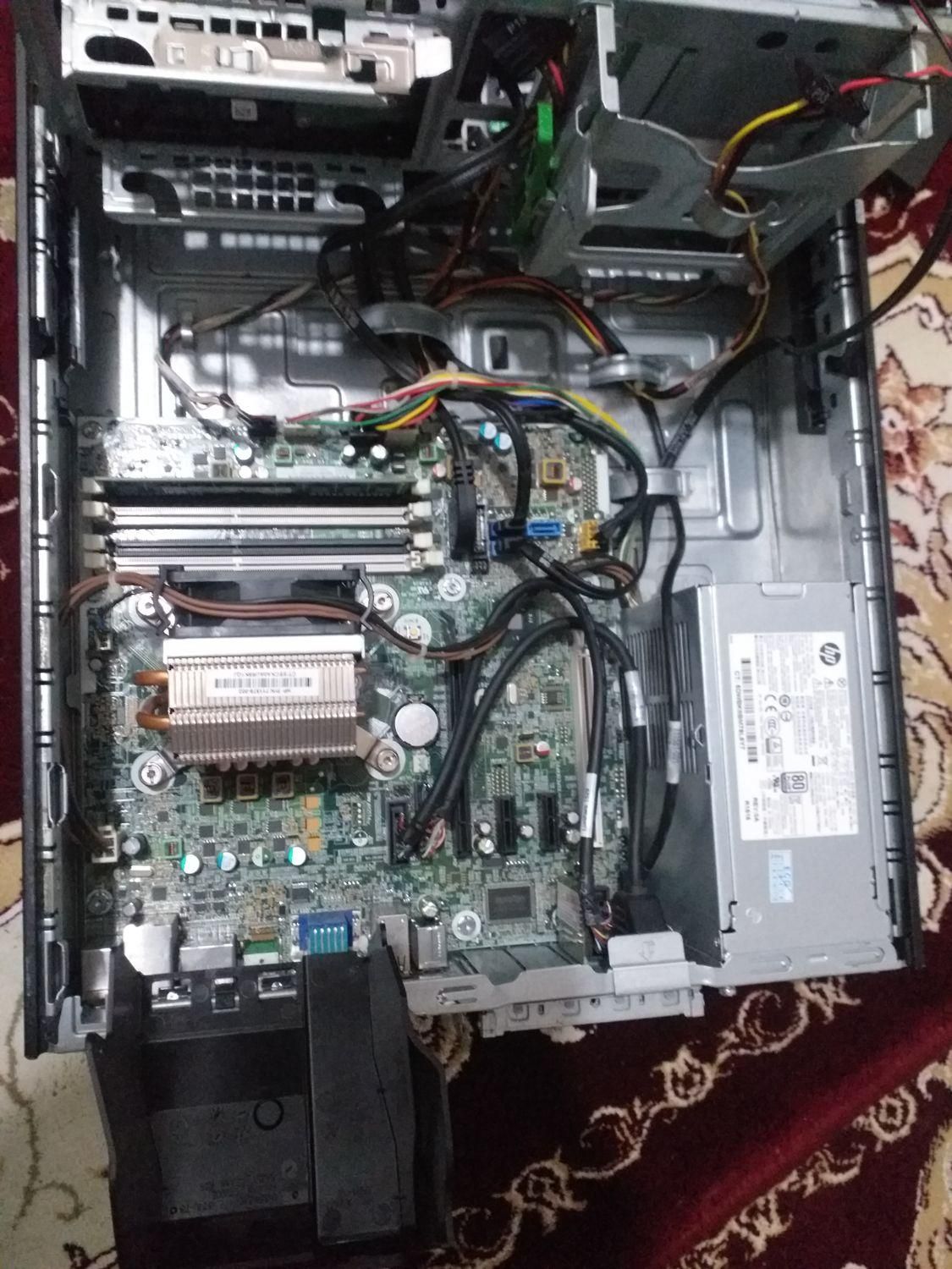 کیس hp بدون خط خش سالم|رایانه رومیزی|دزفول, |دیوار