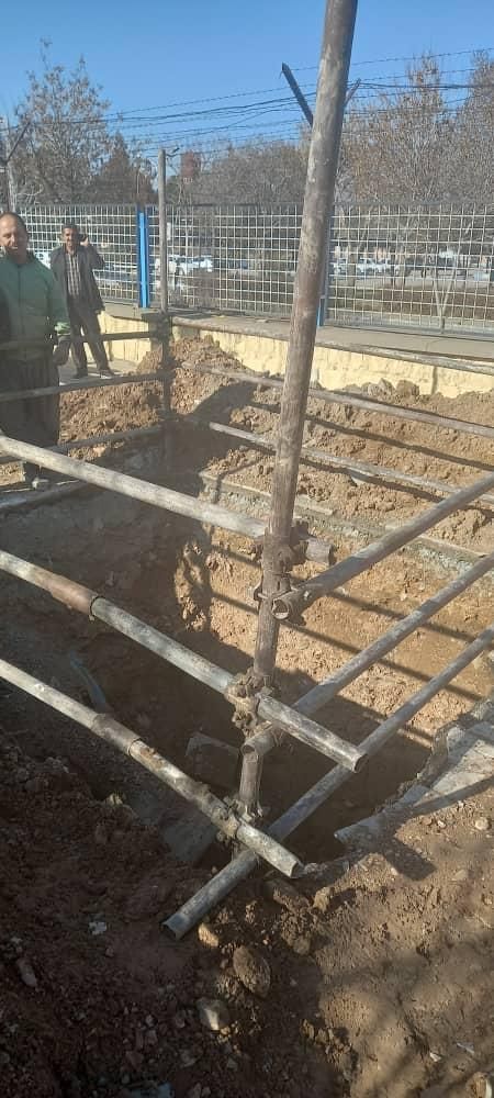 داربست فلزی با اکیب بیمه شده و قیمت مناسب|خدمات پیشه و مهارت|کرمانشاه, |دیوار