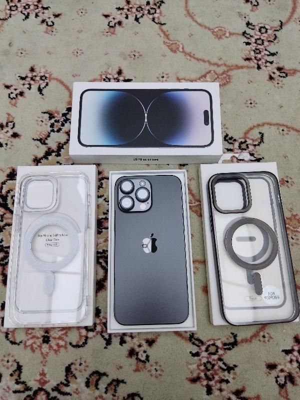 iphone 14 pro max هلث 100 درحد اکبند|موبایل|قم, زنبیل آباد|دیوار