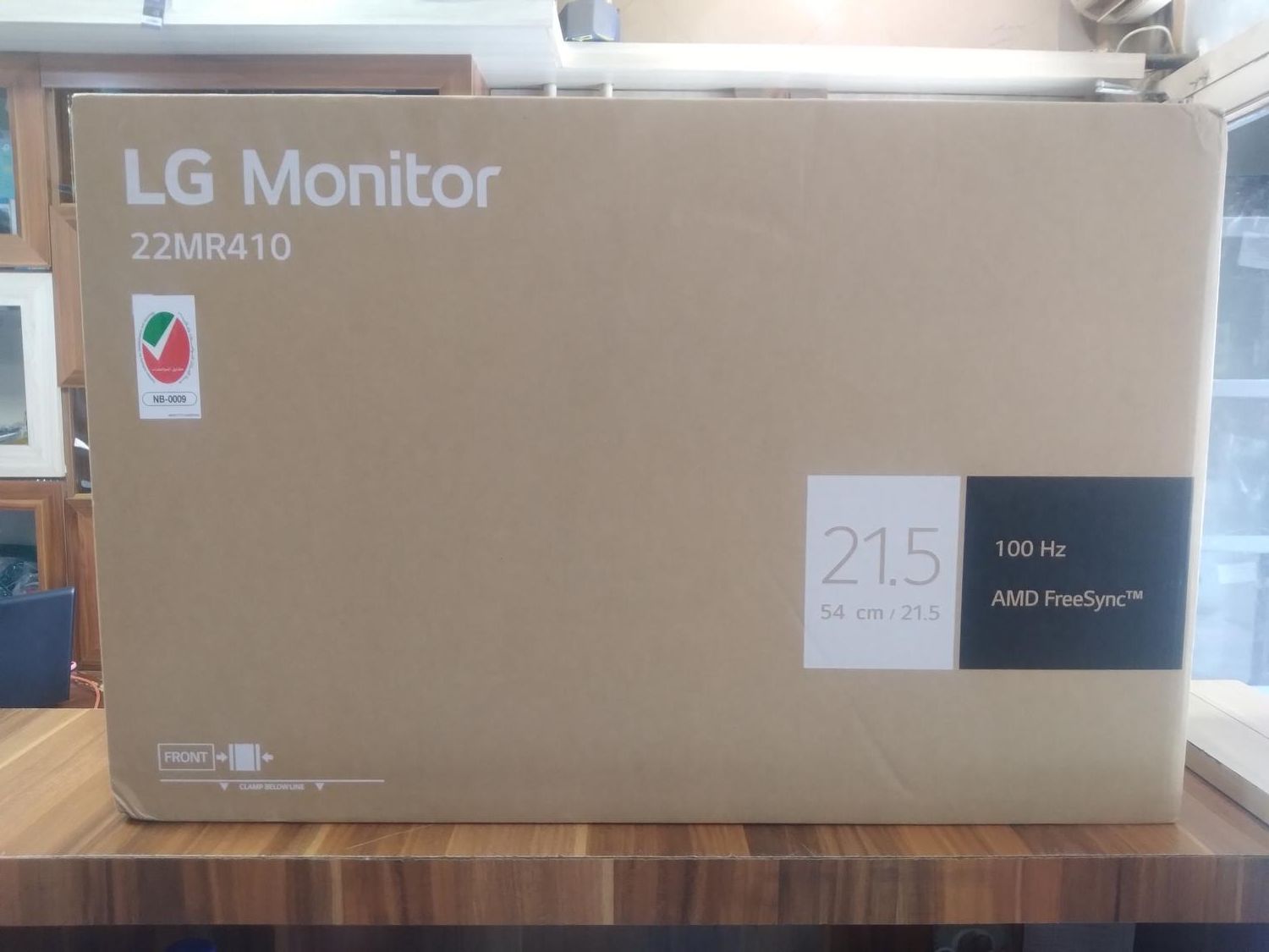 مانیتور22 اینچ آکبندگارانتی ال جی پنل ips فول پورت|قطعات و لوازم جانبی رایانه|اراک, |دیوار