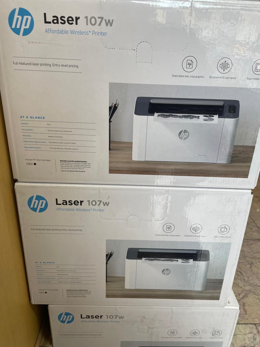 پرینتر تک کاره Hp 107w|پرینتر، اسکنر، کپی، فکس|تهران, ایرانشهر|دیوار
