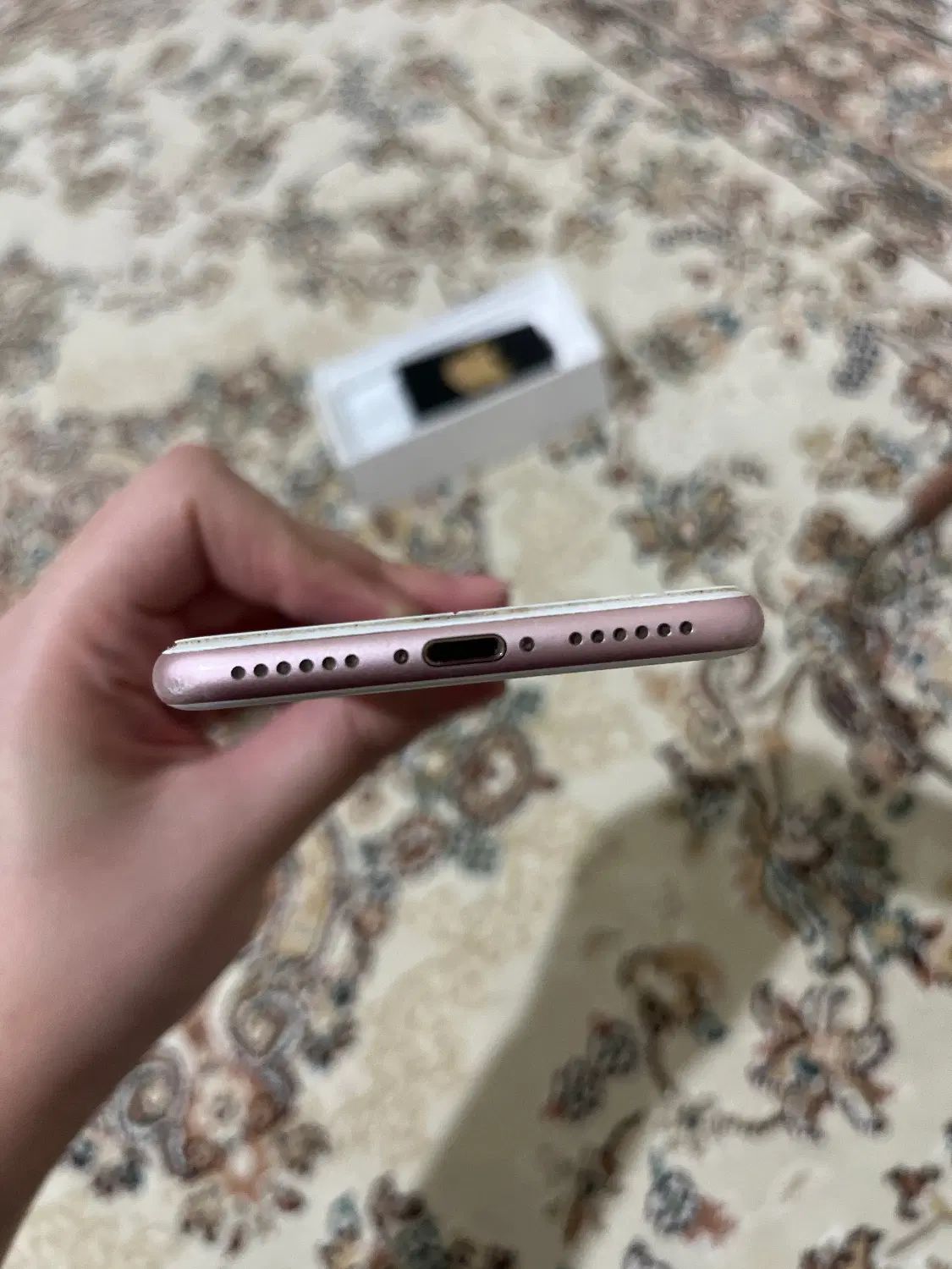 اپل iPhone 7 رزگلد با حافظهٔ ۳۲ گیگابایت|موبایل|تهران, نیروی هوایی (پیروزی)|دیوار