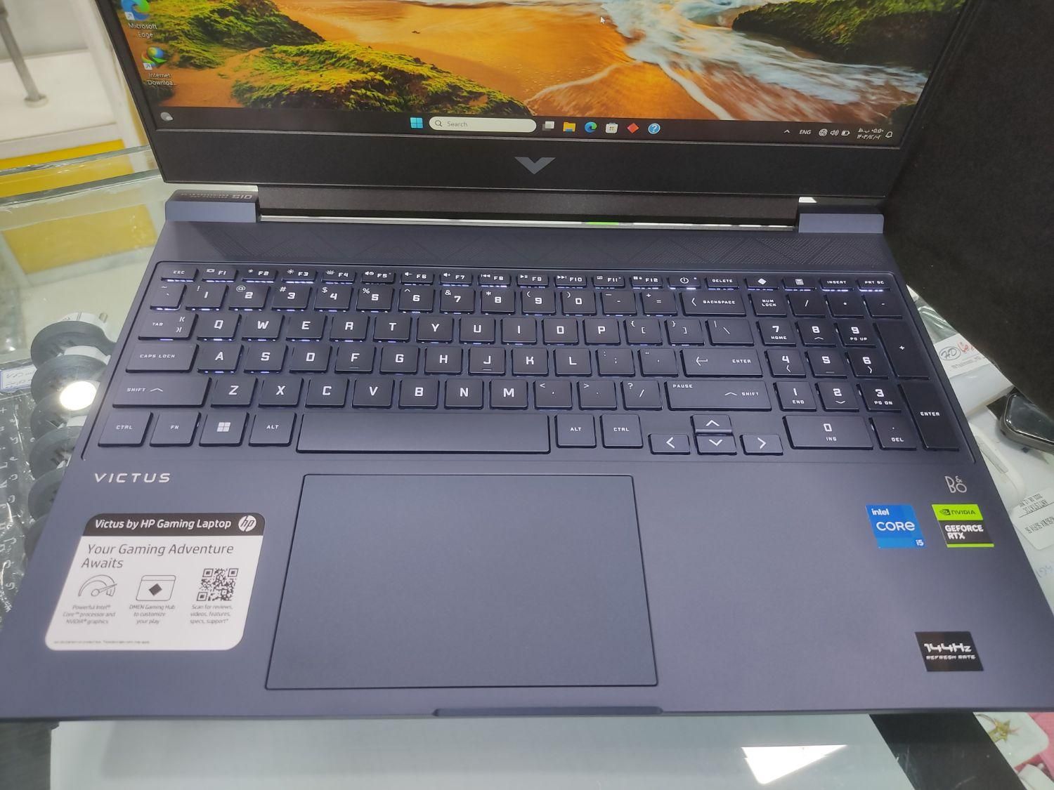 لپ تاپ گیمینگ نو آکبند hp Victus / ویژه مهرماه|رایانه همراه|دزفول, |دیوار