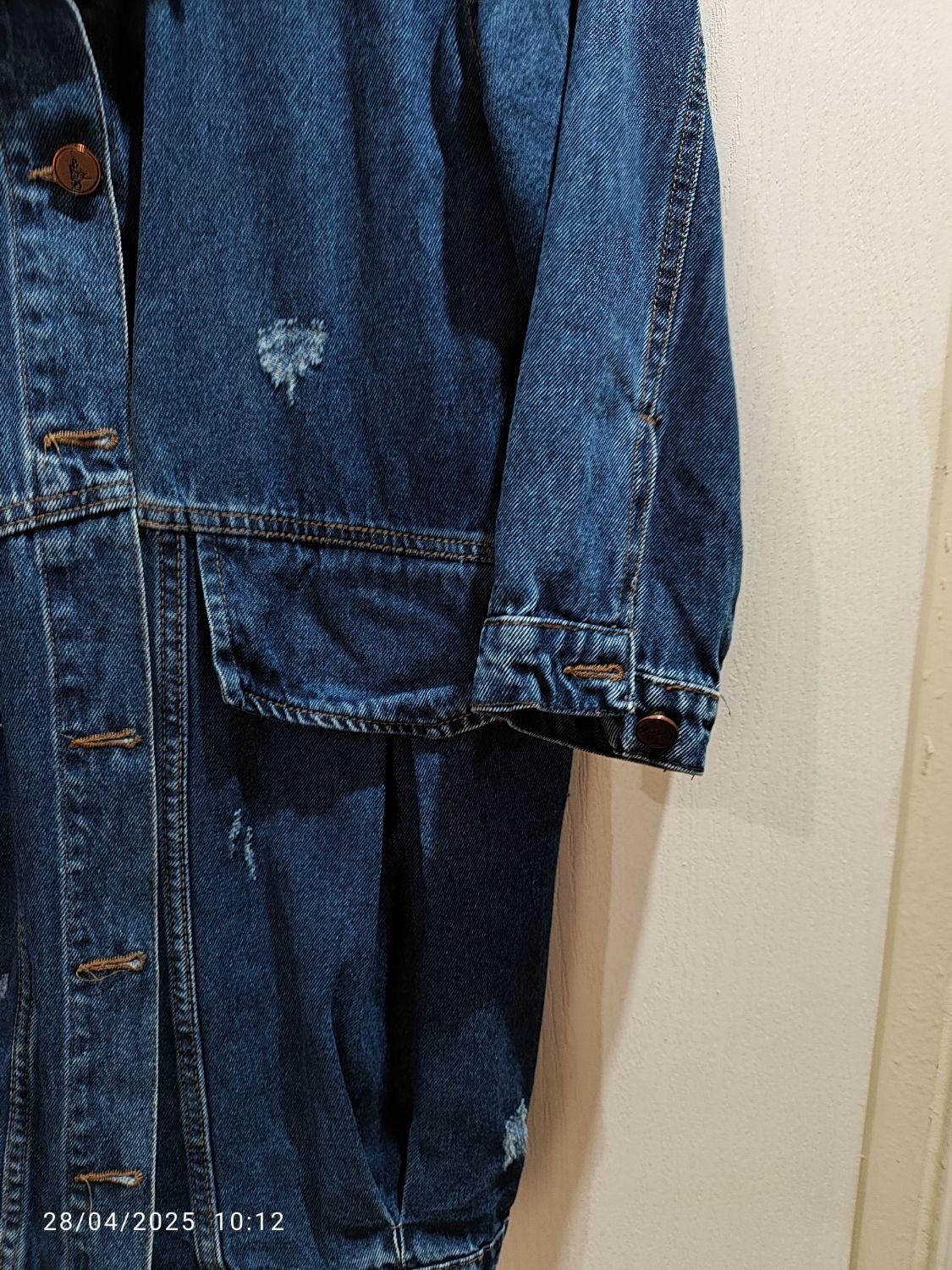 کت جین زاپدار فری سایز و شومیز|لباس|تهران, استاد معین|دیوار