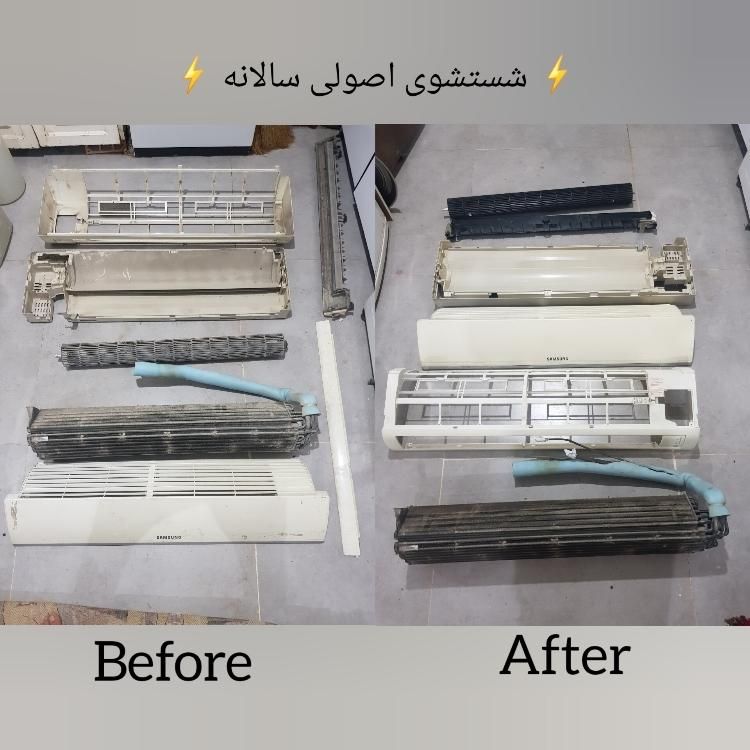 نصب و تعمیرات کولرگازی اسپیلت نصاب|خدمات پیشه و مهارت|گرگان, |دیوار
