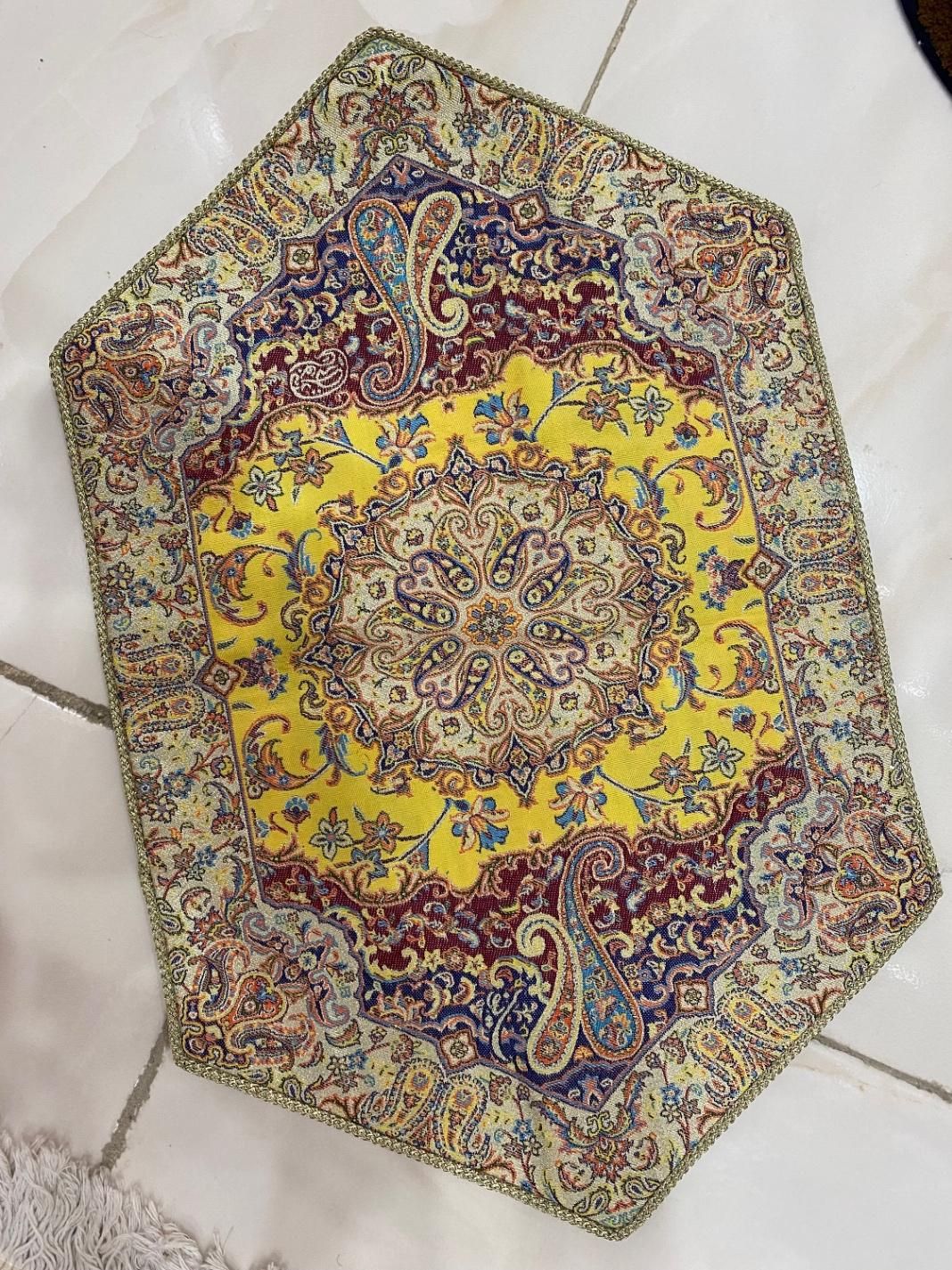 رومیزی ترمه رضایی|پرده، رانر، رومیزی|تهران, دکتر هوشیار|دیوار