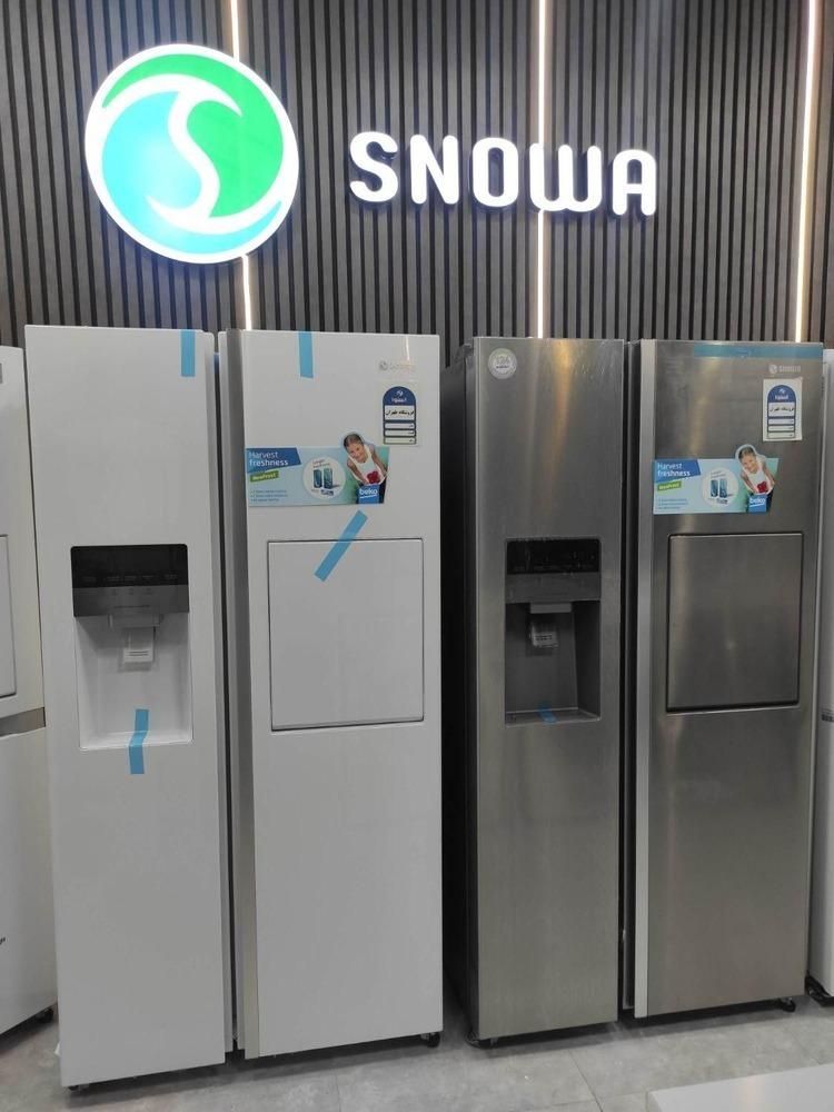 یخچال فریزر ساید اسنواهایپر مدلS2Di-M210 رنگ استیل|یخچال و فریزر|مشهد, طبرسی شمالی|دیوار