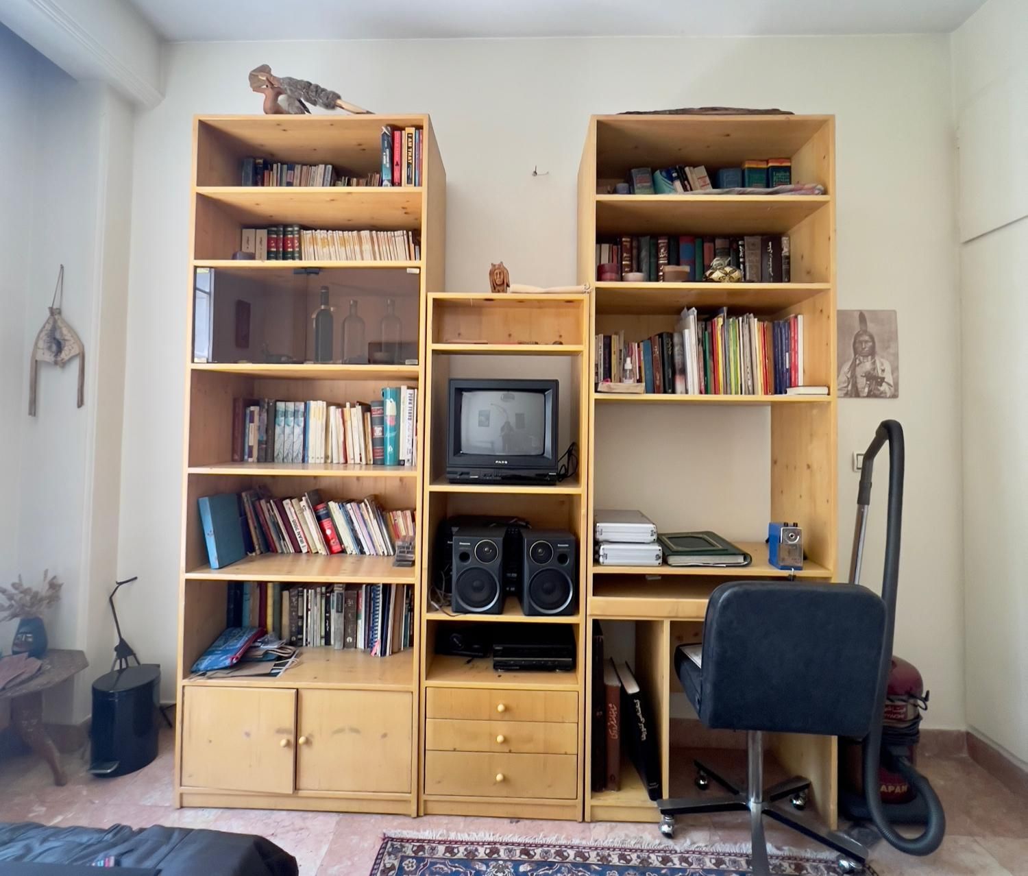 کتابخانه|کتابخانه، شلف، قفسه‌های دیواری|تهران, آرارات|دیوار