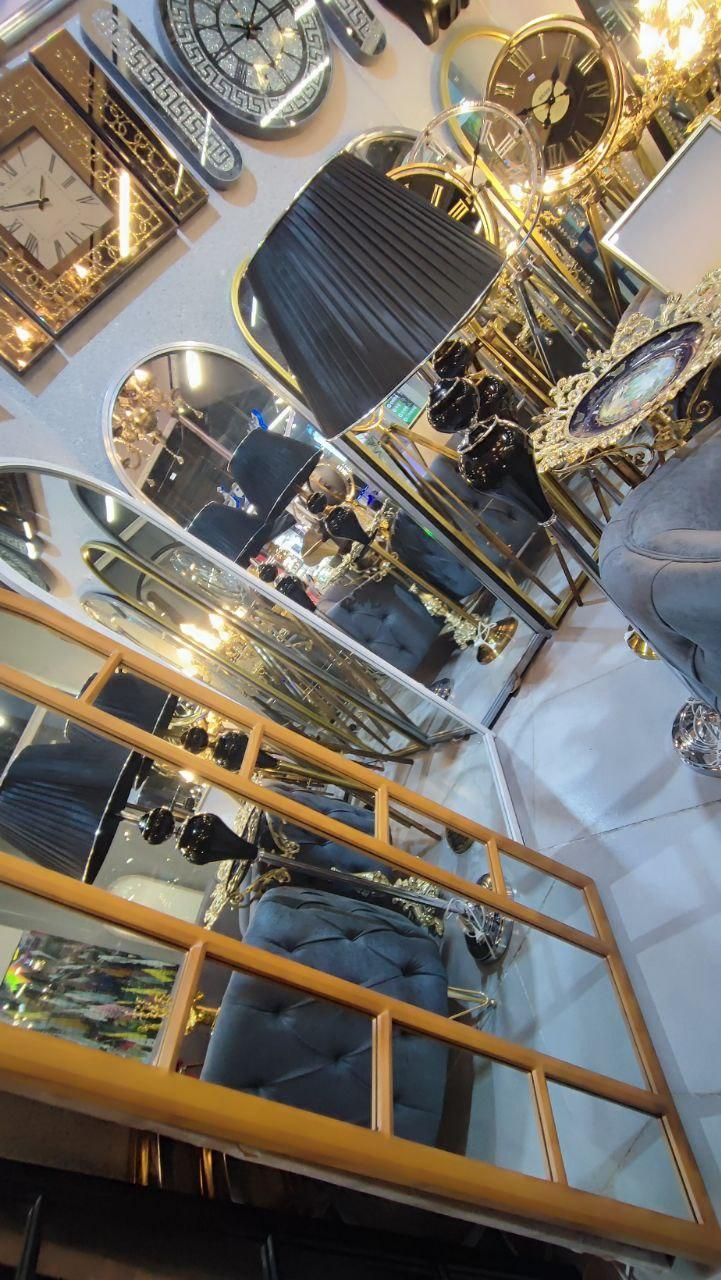 اینه قدی فریم فلز و چوب راش|آینه|مشهد, توس (بلوار توس)|دیوار