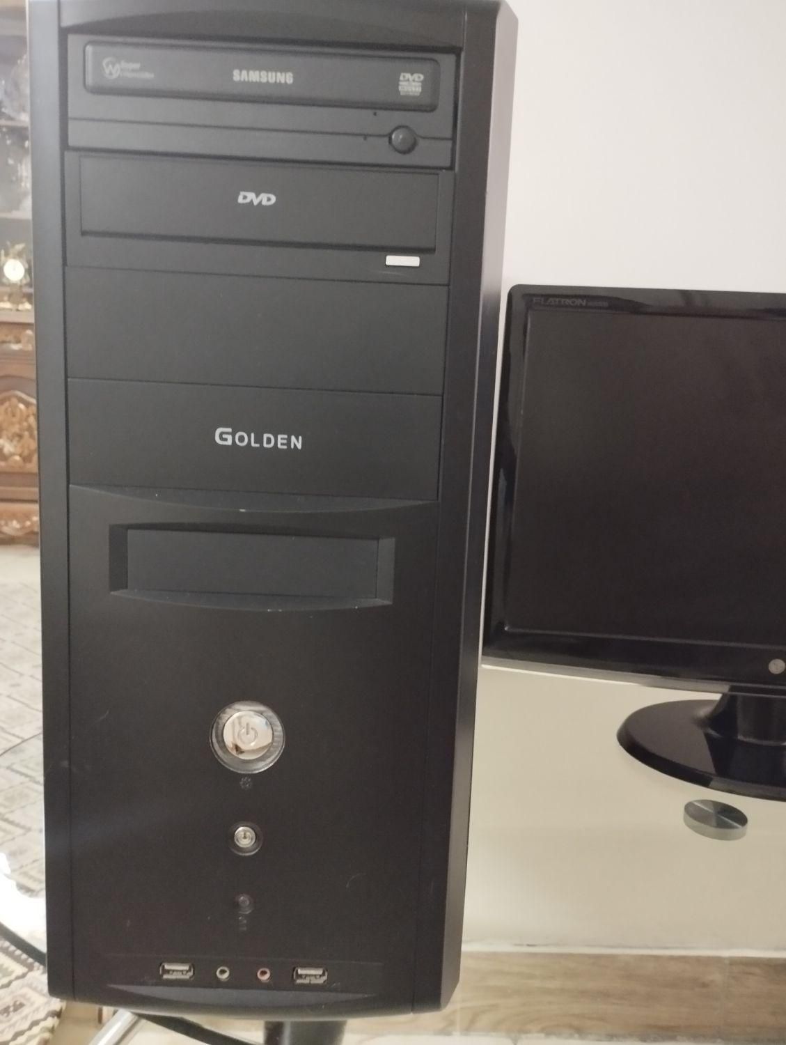 کیس کامل به همراه مانیتور LG 21|رایانه رومیزی|تهران, ابوذر|دیوار