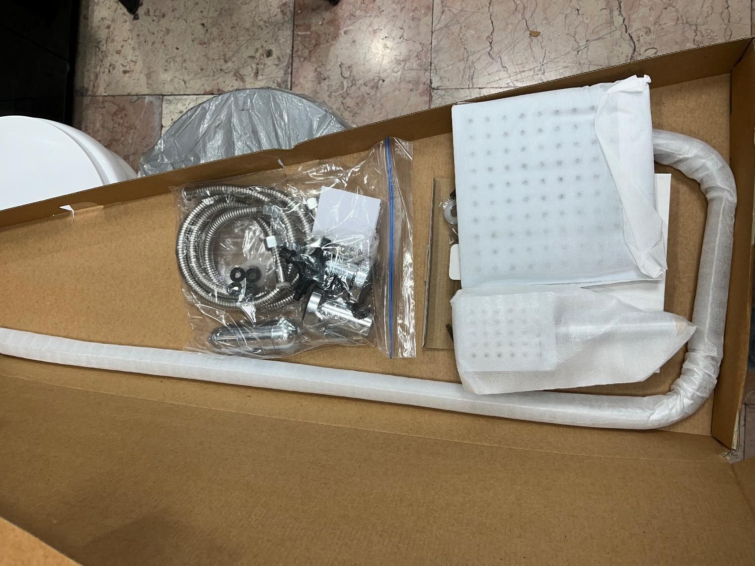 علم دوش حمام یونیورست دوکاره استیل|مصالح و تجهیزات ساختمان|تهران, شهران جنوبی|دیوار