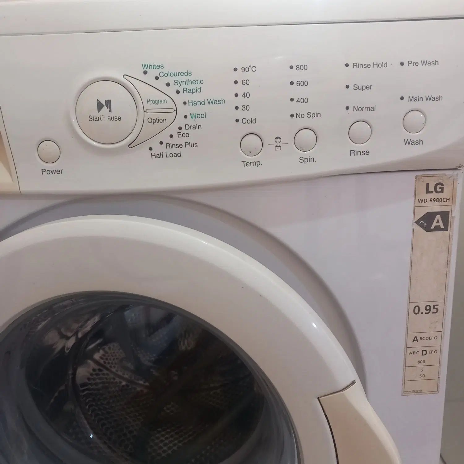 ماشین لباسشویی ال جی - LG|ماشین لباسشویی و خشک‌کن لباس|کرج, حصارک بالا|دیوار