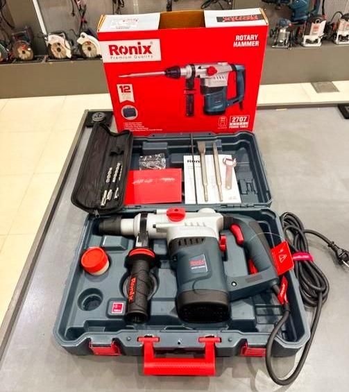 دریل چکشی رونیکس مدل 2707 پیکور بتن کن چکش 7کیلویی|ابزارآلات|شیراز, شهرک گلستان|دیوار
