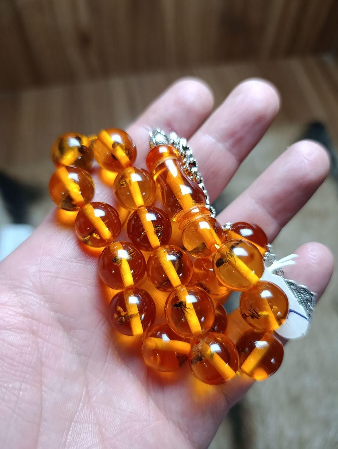 کهربا پودری ۱۷تایی درشت جزعیات دار|بدلیجات|ارومیه, |دیوار