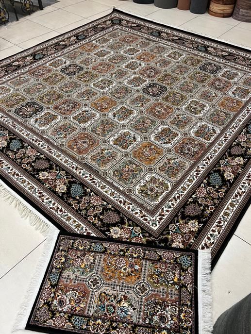 فرش نادر تبریز ۳*۳ مربع و دایره ( اقساط ۱۰ ماهه)|فرش|تبریز, |دیوار