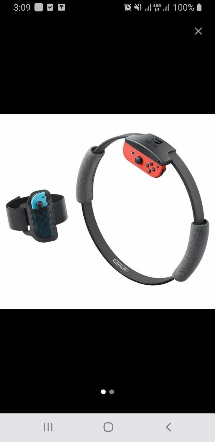 بازی Ring Fit Adventure به همراه حلقه ی بازی|کنسول، بازی ویدئویی و آنلاین|اصفهان, خواجو|دیوار