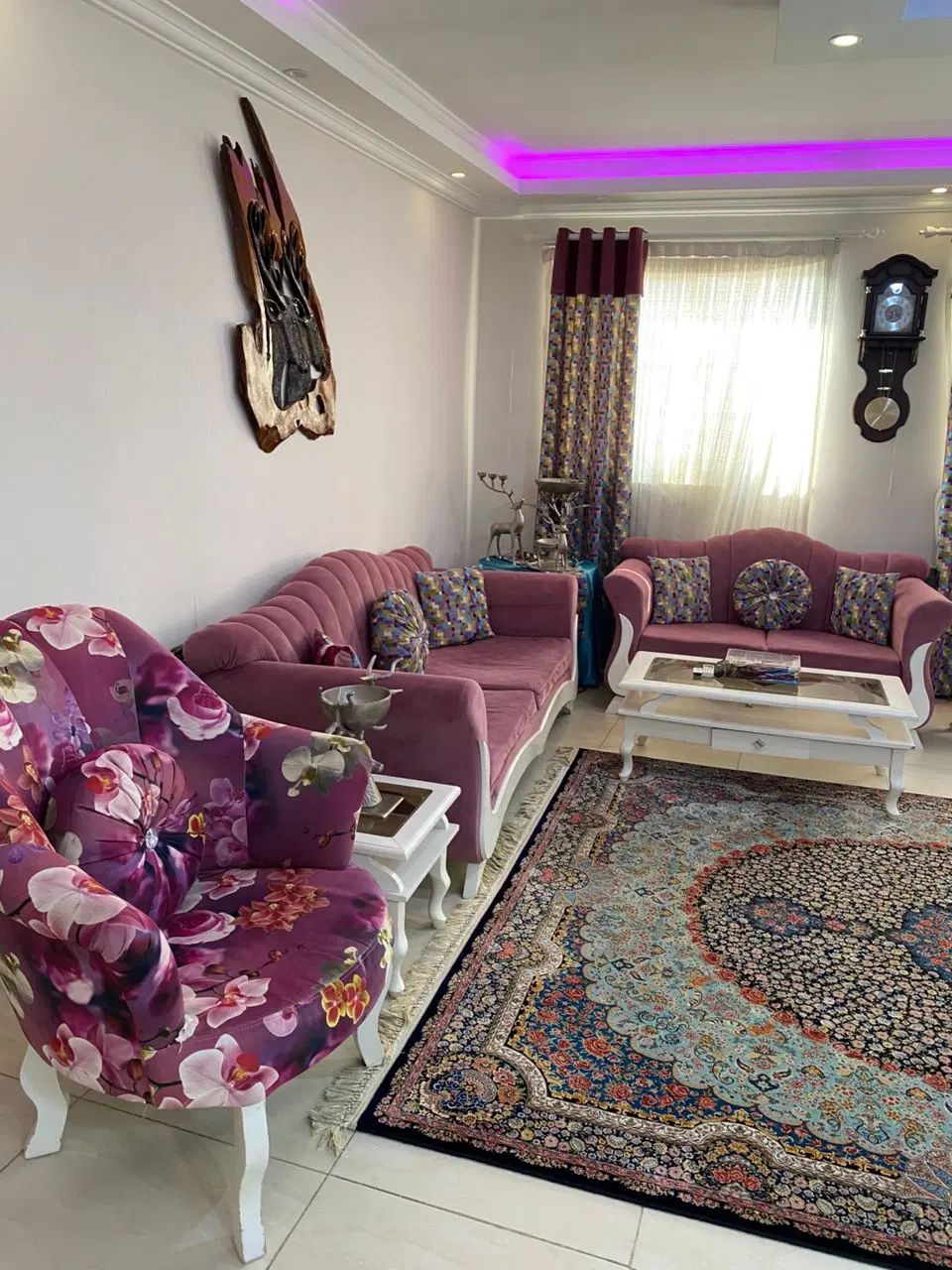 مبل و جلو مبلی ،پرده،میز ال سی دی ،فرش|مبلمان خانگی و میز عسلی|رشت, فلسطین|دیوار