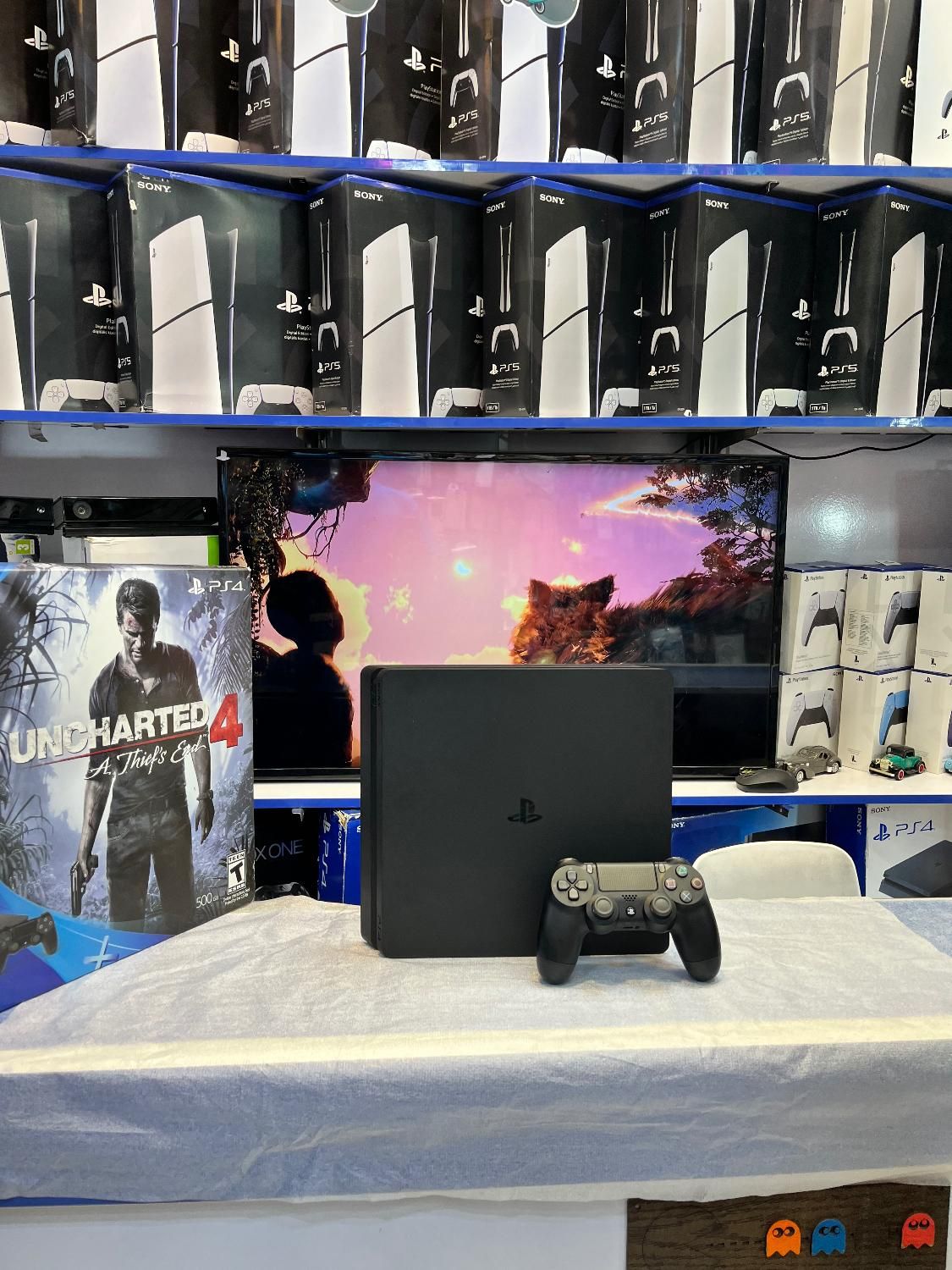 ps4slim 500GB فول گیم|کنسول، بازی ویدئویی و آنلاین|تهران, فردوسی|دیوار