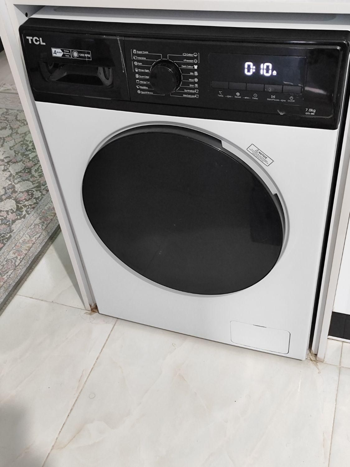 ماشین لباسشویی تی سی ال مدل G72-BS|ماشین لباسشویی و خشک‌کن لباس|اصفهان, آهنگران|دیوار