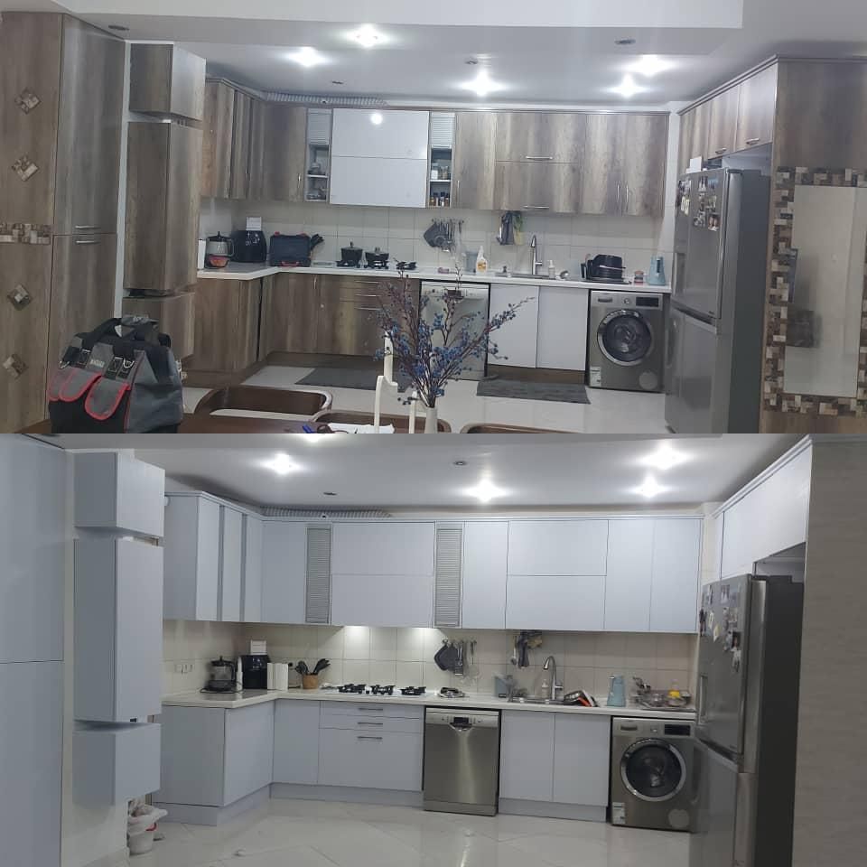 نصب برچسب کابینت ولوازم منزل وترمووال وکف پوش|خدمات پیشه و مهارت|بندرعباس, |دیوار