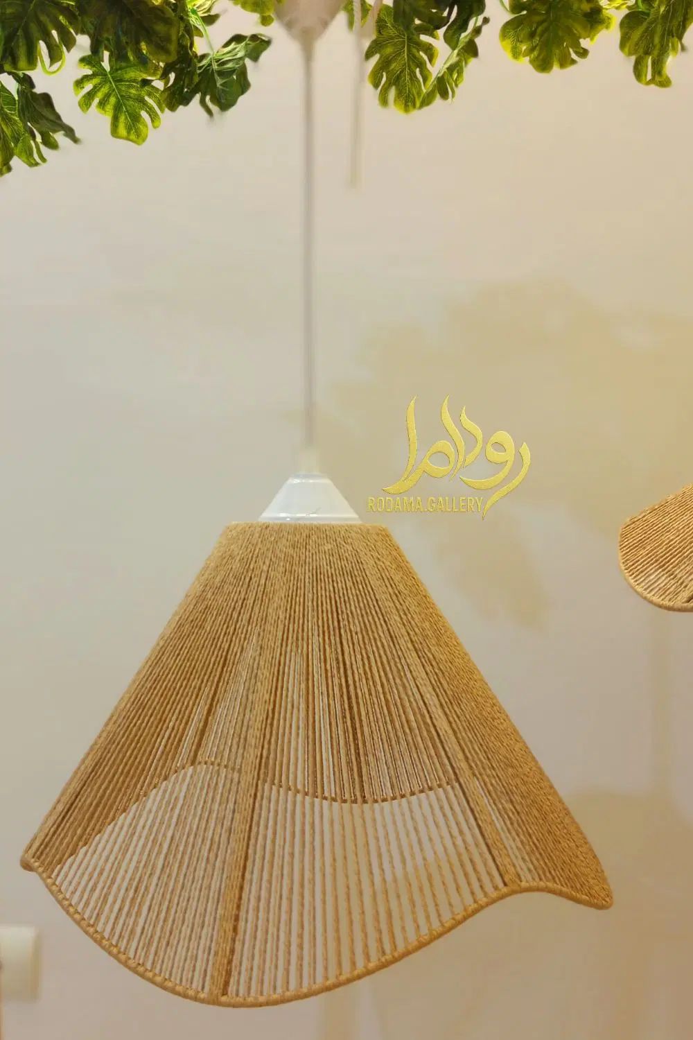 لوستر رافیا کرم با بهترین قیمت|لوستر و چراغ آویز|تهران, قیام|دیوار