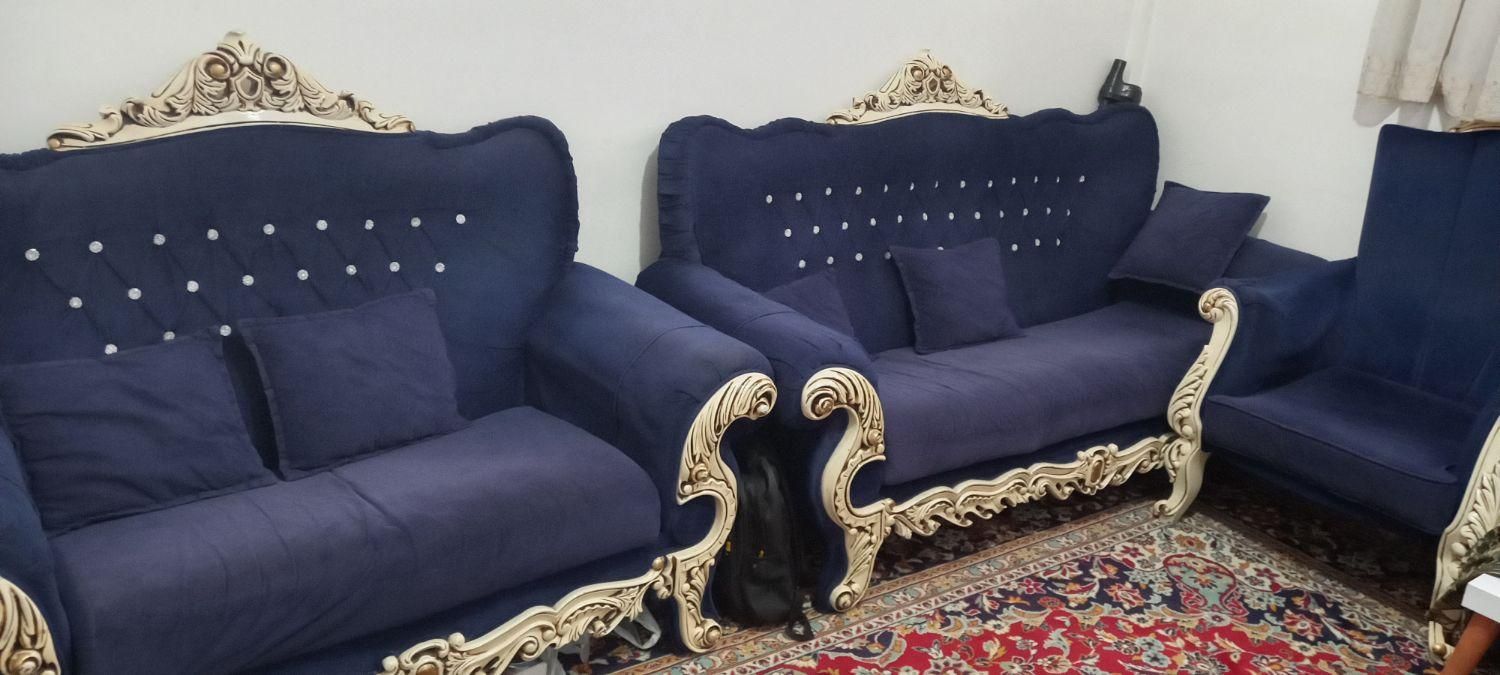 یک دست مبل|مبلمان خانگی و میز عسلی|مشهد, شهرک بهارستان|دیوار