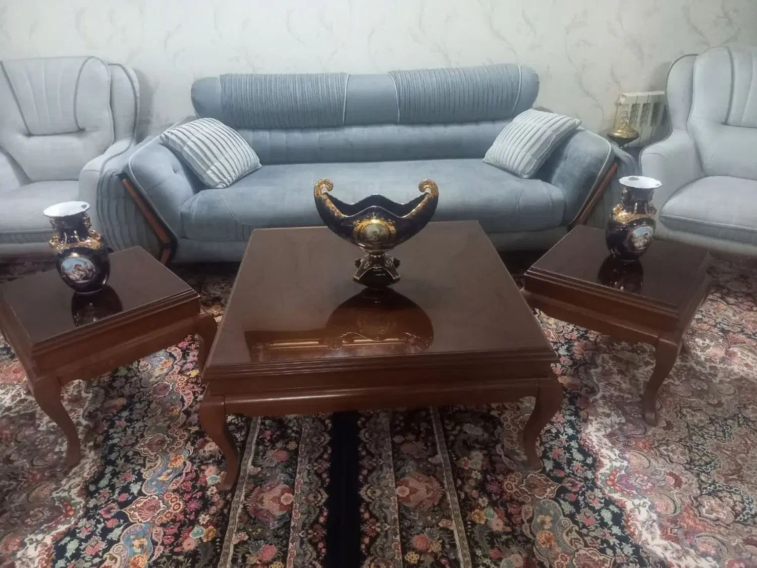 کاناپه ۳ نفره شرکتی تخت شو|مبلمان خانگی و میز عسلی|تهران, سعادت‌آباد|دیوار