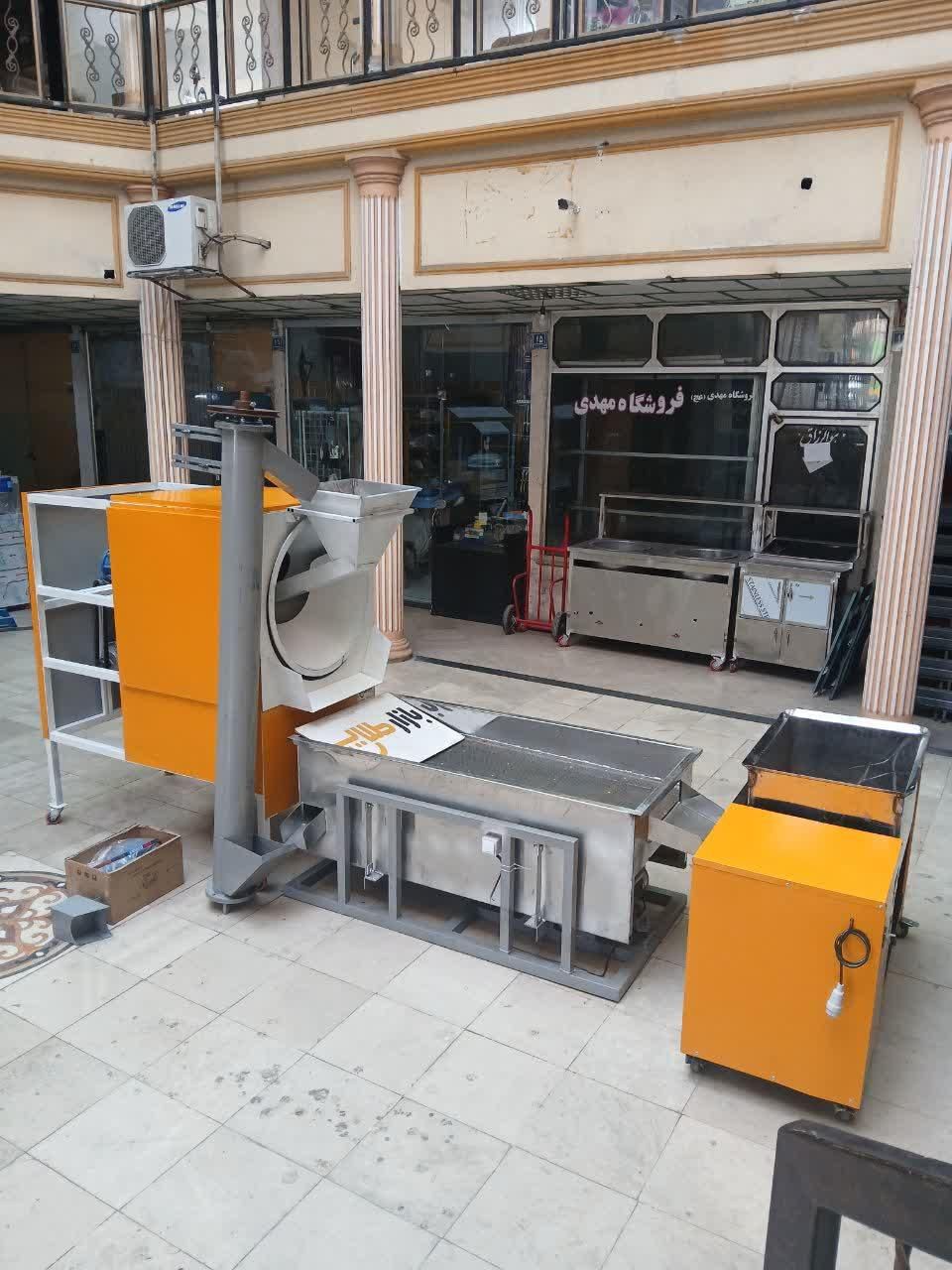 خط فرآوری تولیدآجیل خشکبار تخمه پسته پزی پز(اسکات)|ماشینآلات صنعتی|تهران, شوش|دیوار
