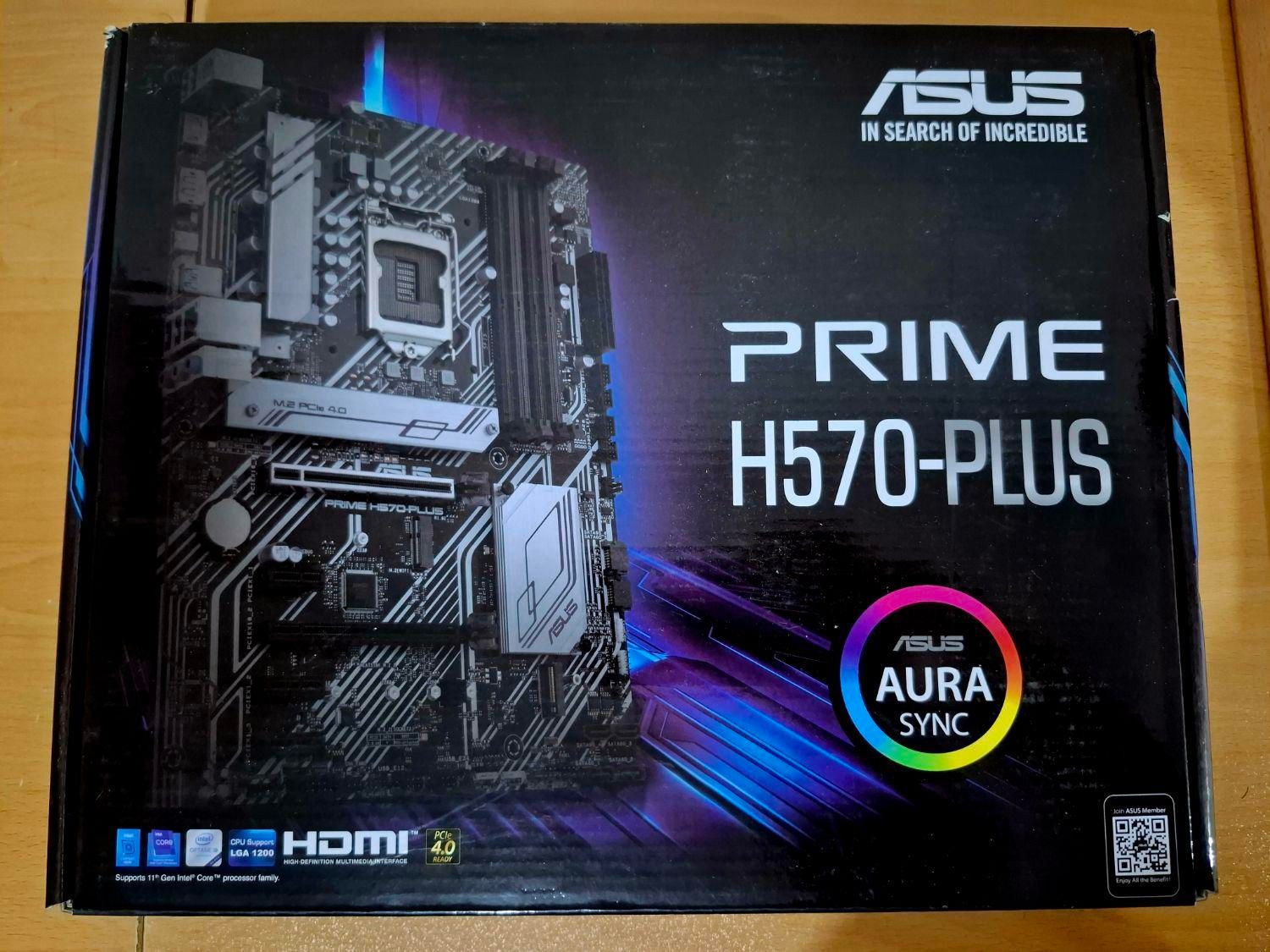 مادربرد Asus H570 Plus|قطعات و لوازم جانبی رایانه|بوکان, |دیوار