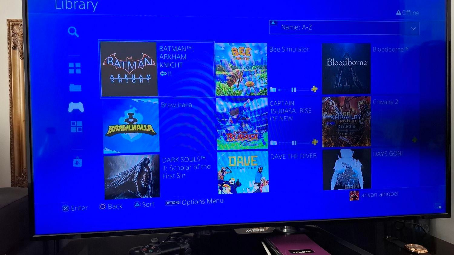ps4 slim 2/5 TB فول گیم قانونی آنلاین|کنسول، بازی ویدئویی و آنلاین|اندیشه, |دیوار