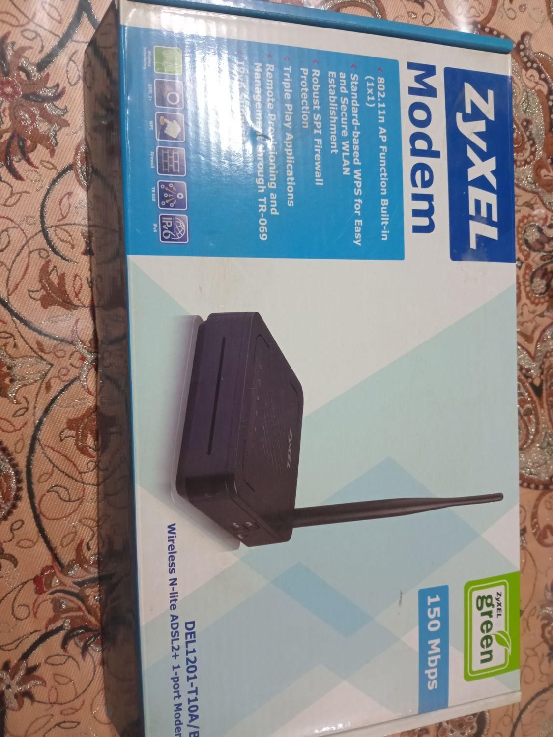 مودم روتر Adsl 2 plus بیسیم|مودم و تجهیزات شبکه|تهران, مرزداران|دیوار