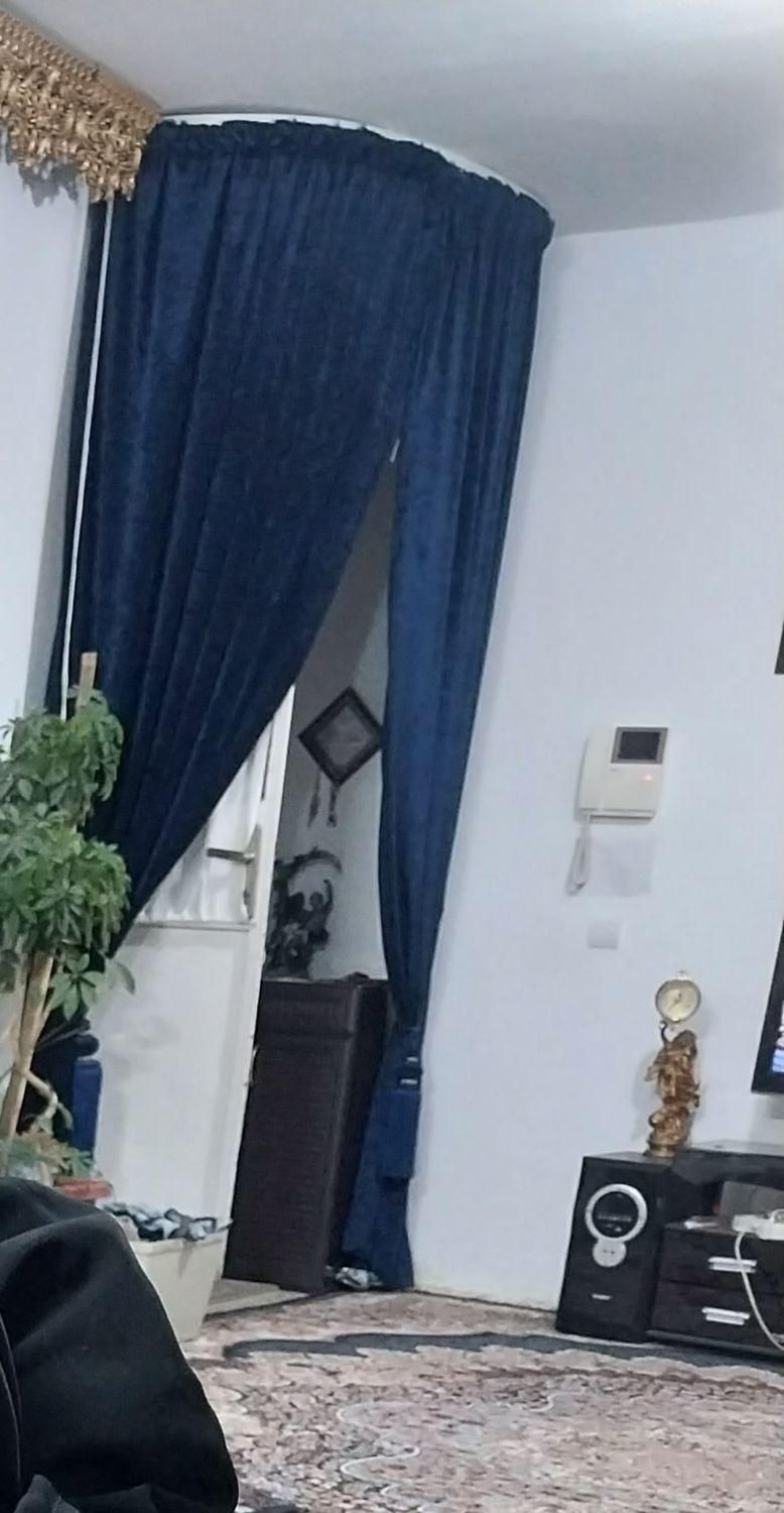 پرده و دستک سورمه ای|پرده، رانر، رومیزی|چناران, |دیوار