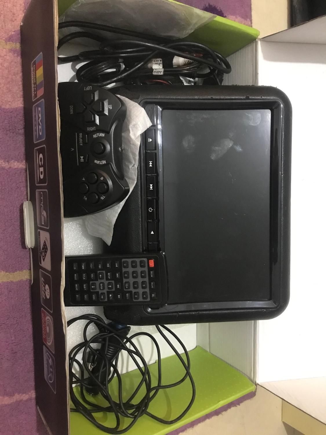 مانیتور صندلی خودرو  smarttech dv917|پخش‌کننده DVD و ویدیو|تهران, عباس‌آباد|دیوار