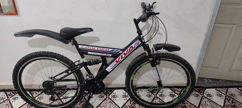 سلام فروش دوچرخه 26 دنده ای VIVA سالم تمیز|دوچرخه، اسکیت، اسکوتر|نجفآباد, کشاورز|دیوار