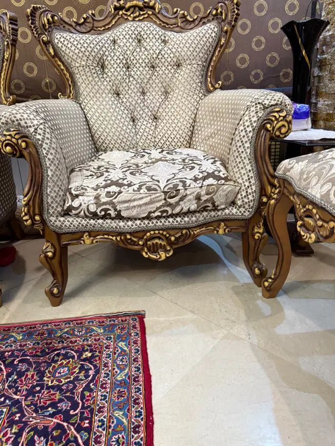 مبل سلطنتی ست کامل|مبلمان خانگی و میز عسلی|تهران, نیروی هوایی (پیروزی)|دیوار