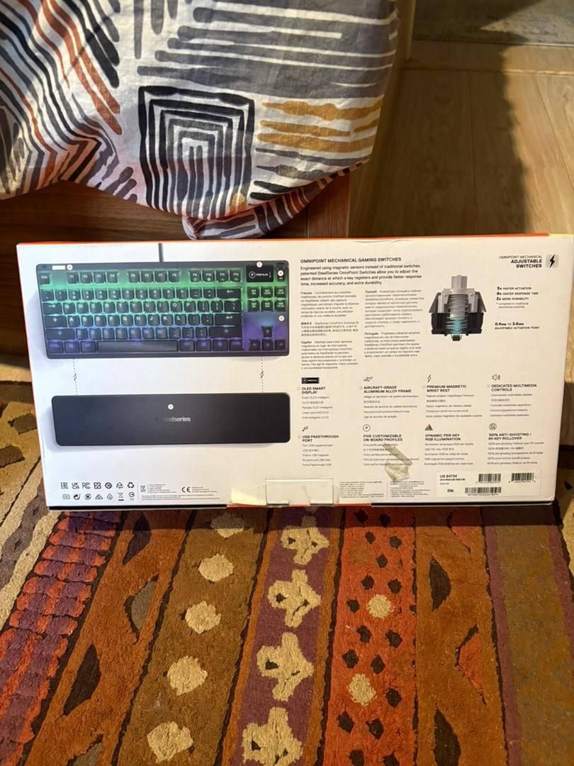 کیبورد گیمینگ استیل سریز steel series apex pro tkl|قطعات و لوازم جانبی رایانه|تهران, کوی بیمه|دیوار