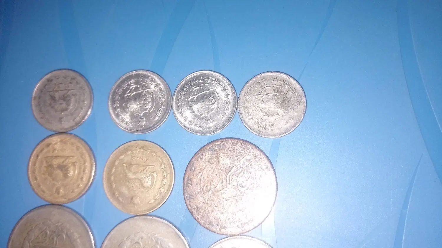 تعدادی سکه شاهی|کلکسیون سکه، تمبر، اسکناس|کرج, پیشاهنگی|دیوار