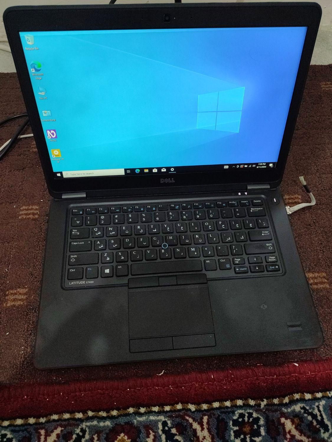 لپ تاپ dell latitude e7450|رایانه همراه|کرج, شهرک ابریشم|دیوار