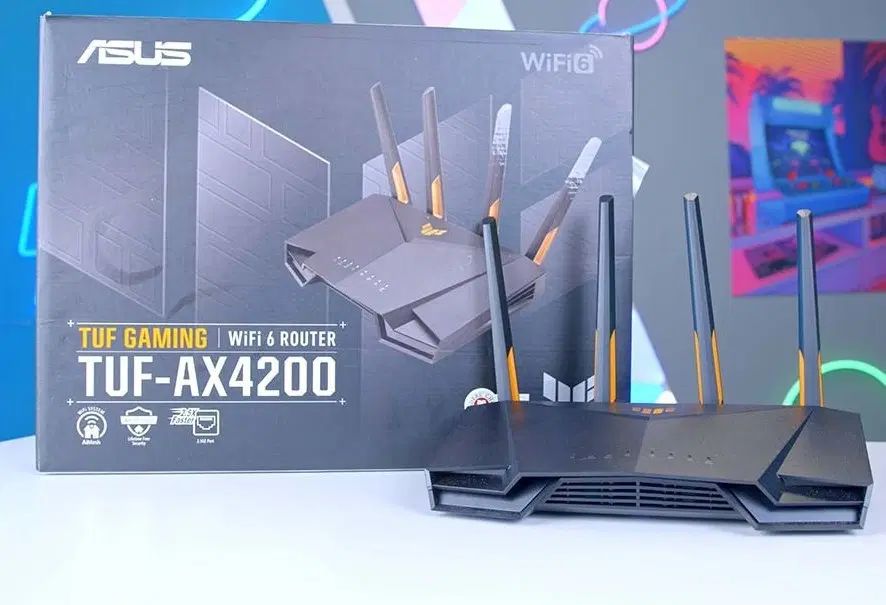 روتر Asus ax-4200|مودم و تجهیزات شبکه|مشهد, وکیل‌آباد|دیوار